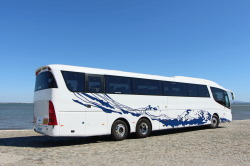 cadeiras no autocarro Irizar de 71 lugares