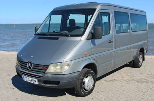 Aluguer de minibus de 13 lugares em Lisboa / Portugal